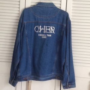 out Jackets & Coats - Cher jean jacket from her concert out Jackets & Coats - Cher jean jacket from her concert